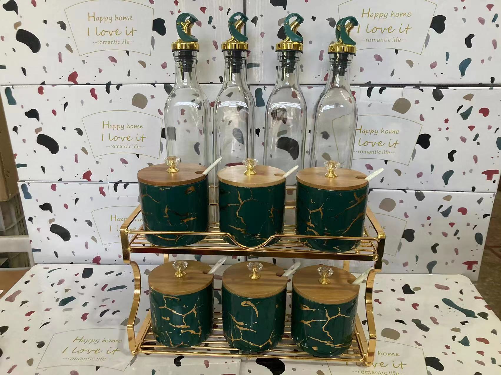 Seasoning combination set seasoning jar seasoning jar seasoning jar set seasoning jar kitchen container container combination storage box
