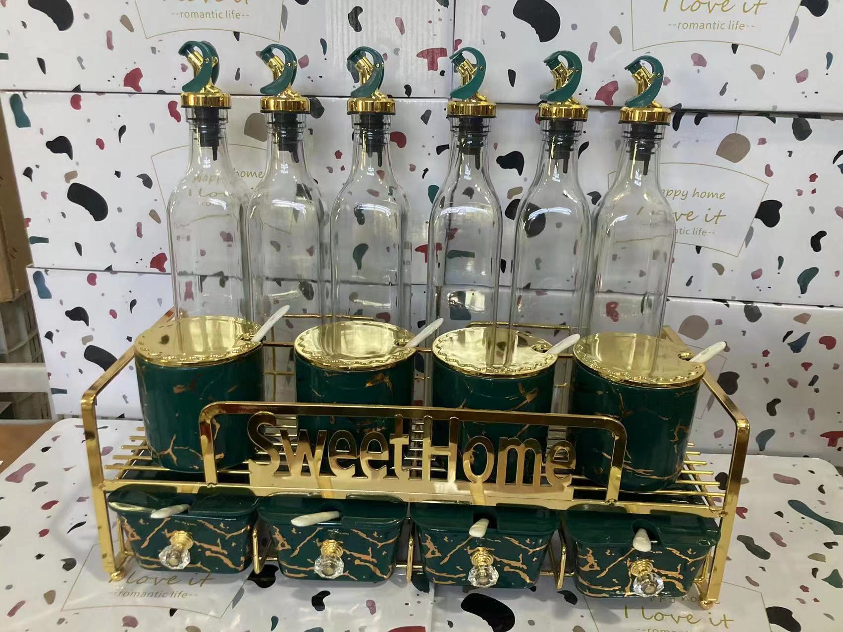 Seasoning combination set seasoning jar seasoning jar seasoning jar set seasoning jar kitchen container container combination storage box thumbnail