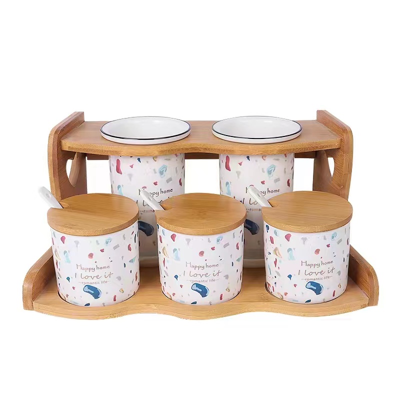 Japanese seasoning combination set seasoning jar seasoning jar seasoning jar set seasoning jar kitchen container container combination storage box thumbnail