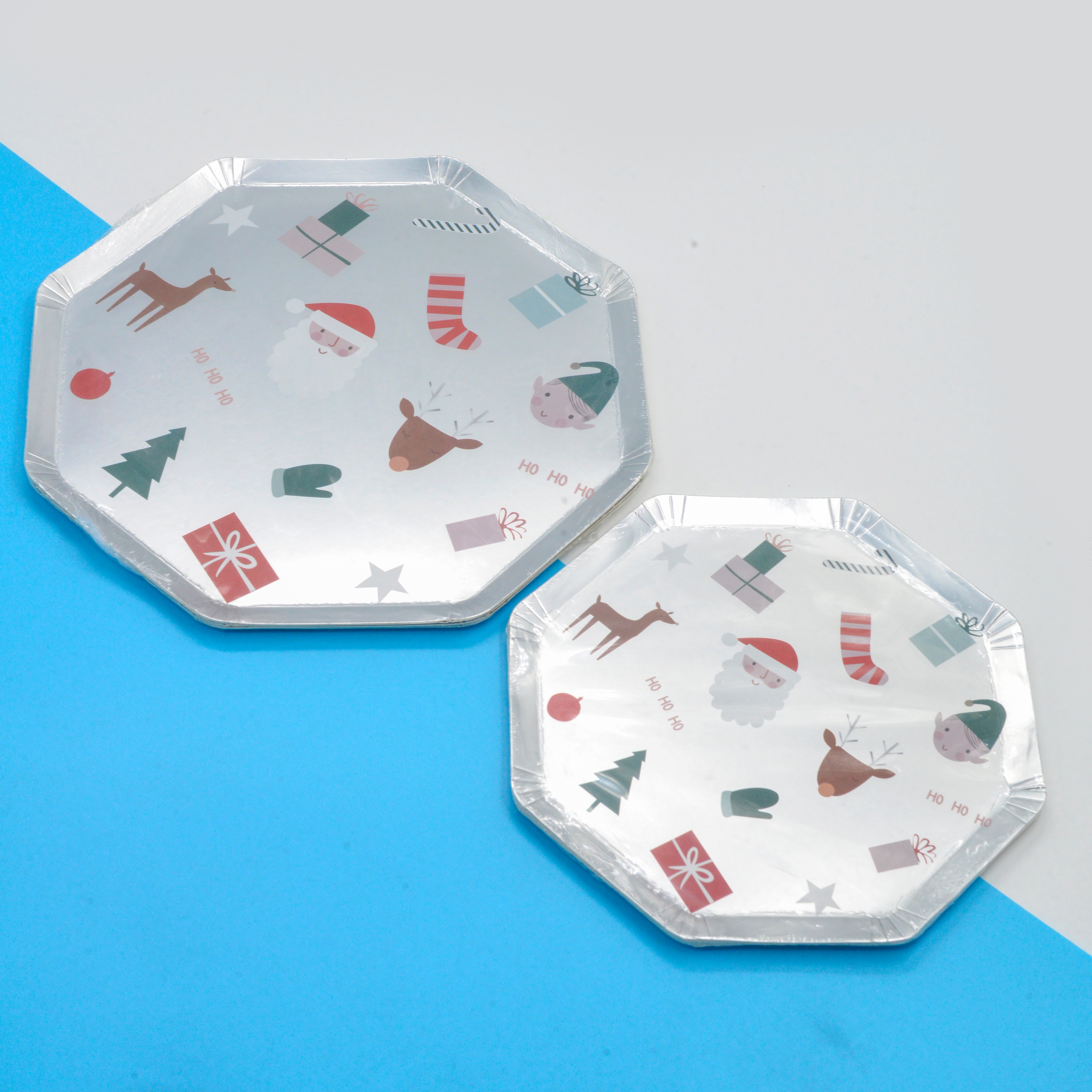Internet celebrity disposable Christmas pattern cake tray thumbnail