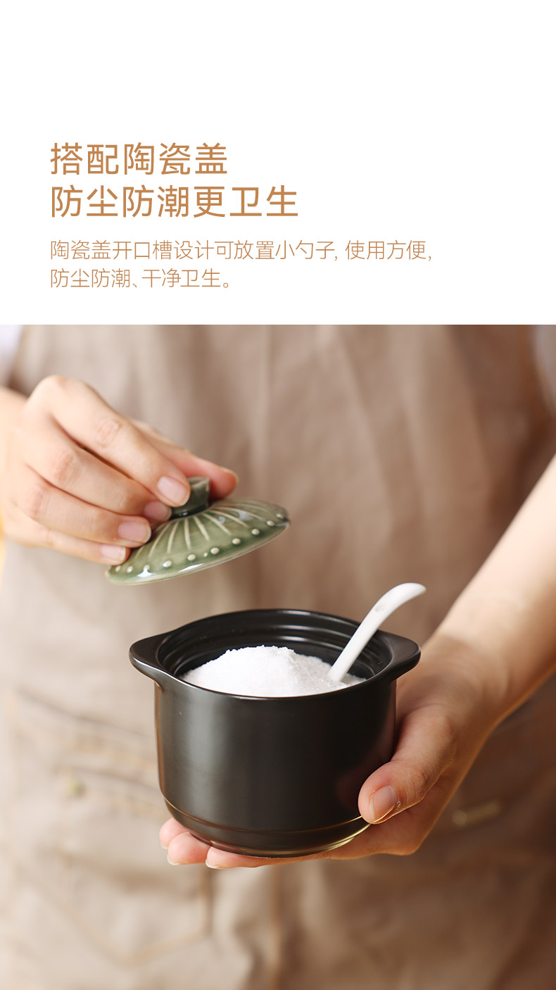 陶煲王日式复古烧之宝陶瓷调味罐调味盅炖盅三件套详情6