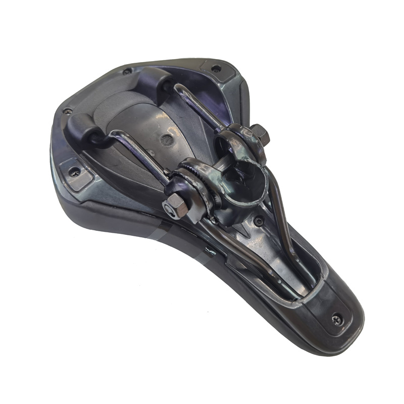 自行车鞍座/单车坐垫/自行车坐垫白底实物图