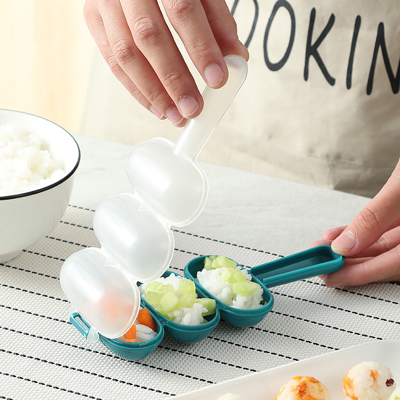 Creative rice ball making mold foreign trade
