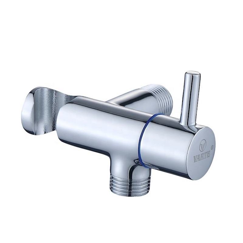 Bathroom Toilet Basin Water Brass Angle Ball Seat Valve 1/2 Brass thumbnail