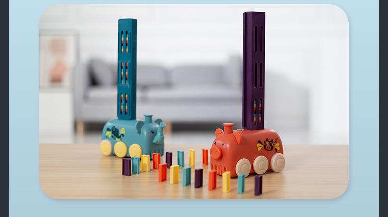 米比乐塑料玩具儿童套装 MBL-329多米诺小牛/小狗 详情5
