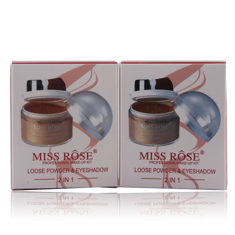 MISS ROSE跨境彩妆单色自然立体提亮修容粉鼻影眼影金银粉高光粉详情9
