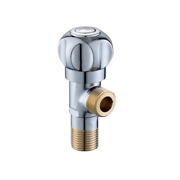 Sanitary Fitting Basin Water Flow Control Water Toilet Brass Angle Seat Valve