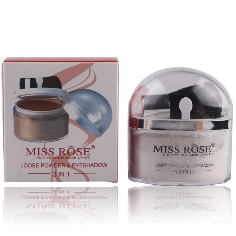 MISS ROSE跨境彩妆单色自然立体提亮修容粉鼻影眼影金银粉高光粉详情11