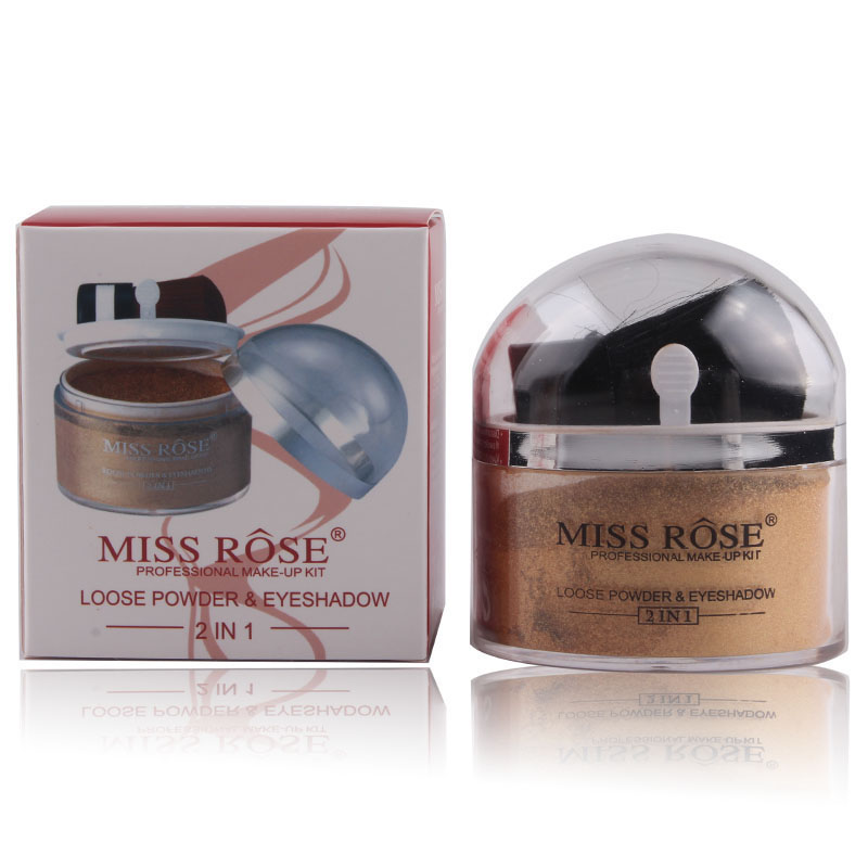 MISS ROSE跨境彩妆单色自然立体提亮修容粉鼻影眼影金银粉高光粉详情10