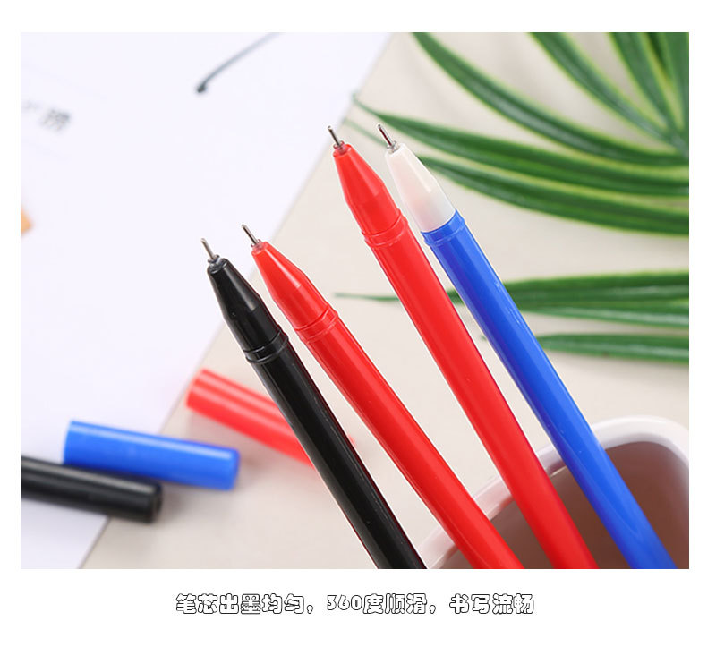 创意动漫中性笔可爱文具卡通机车英雄水笔学生考试黑色中性笔批发详情10