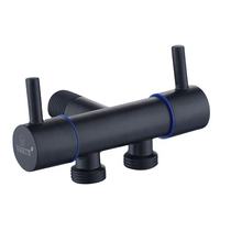 Factory Price SS Stainless Steel Black Angle Valve SUS304 1/2