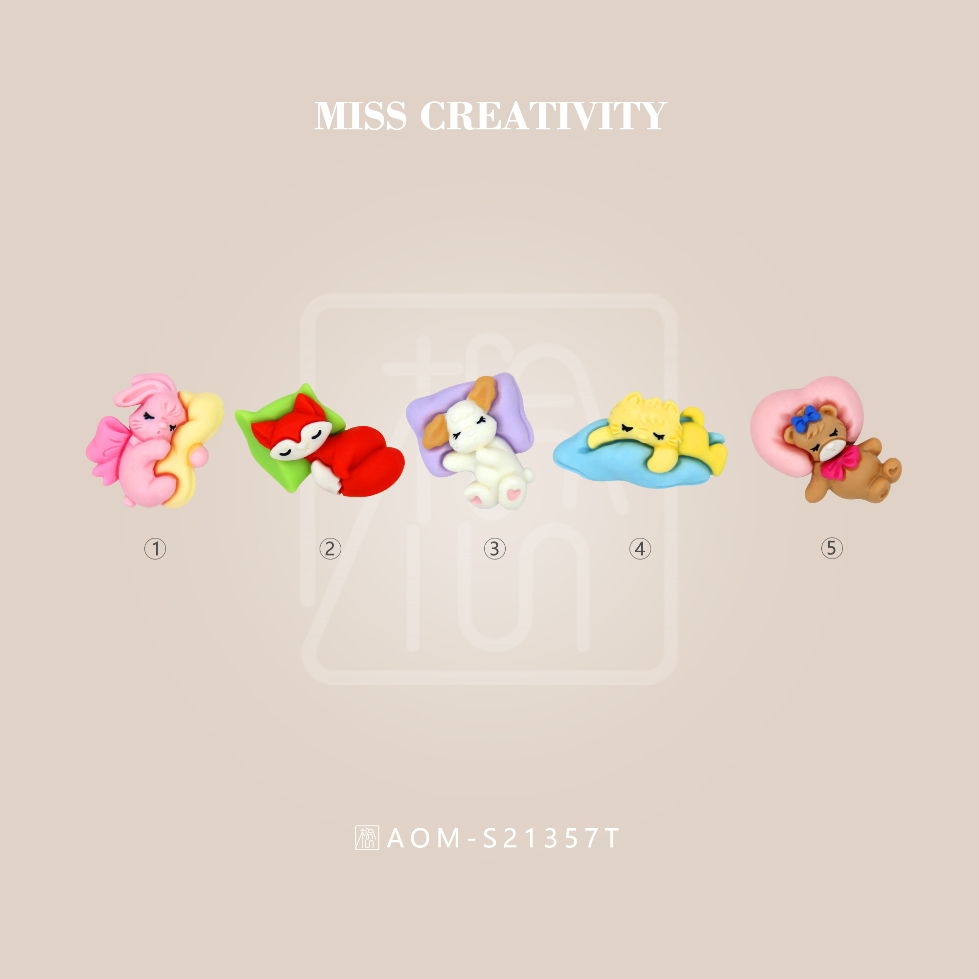 Miss Creative Manufacturers Direct Sales Diy Cream Glue Resin Crafts Mobile Phone Case Refrigerator Sticker Key Chain Headgear Hair Rope Clip Toy Stationery Accessories Accessories Wholesale 21357