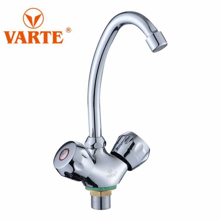Classic High Quality Double Handle Kitchen Faucet Tap Mixer