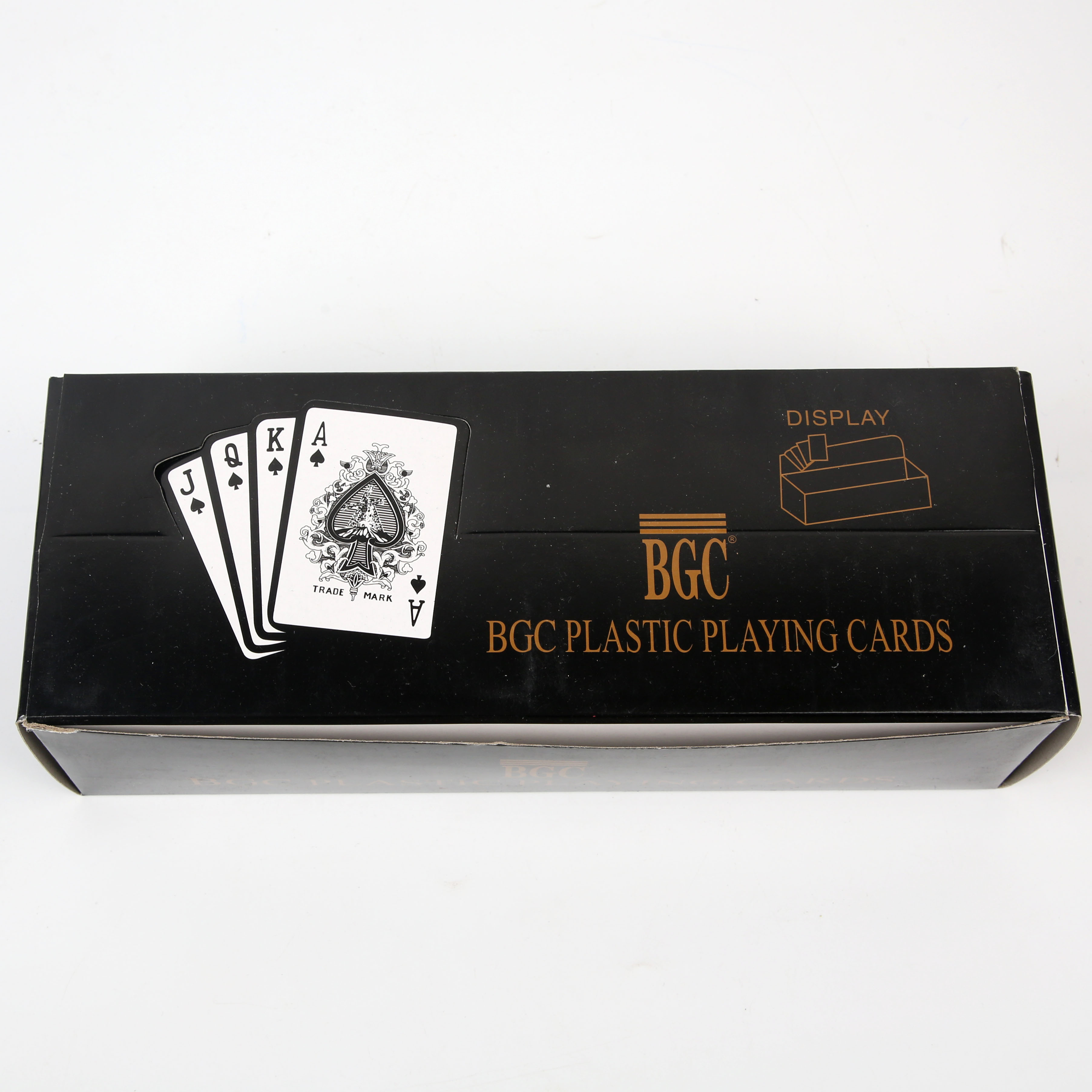 BGC(Black box double pair) 32S white plastic poker thumbnail