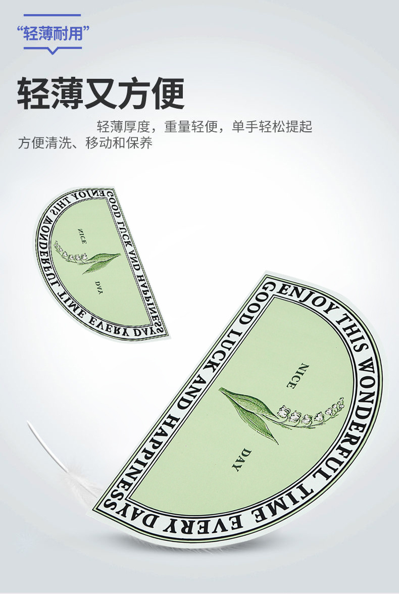 千思浴室吸水地垫软硅藻泥卫生间门口防滑脚垫速干洗手间地毯垫子轻奢详情10