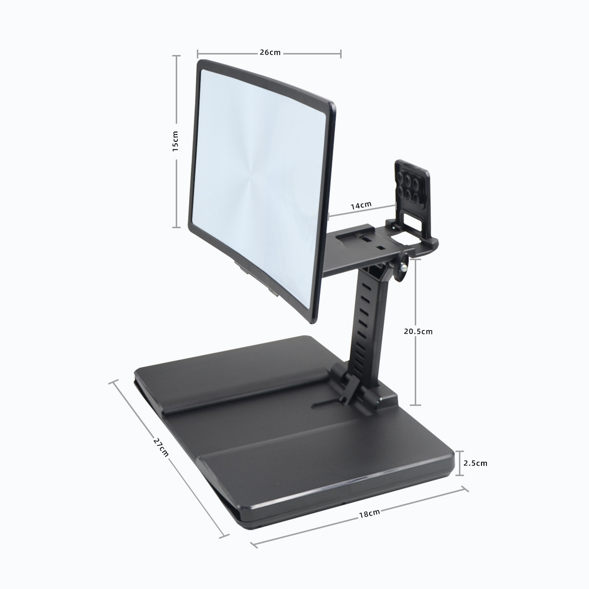 Mobile screen amplifier Blu-ray HD