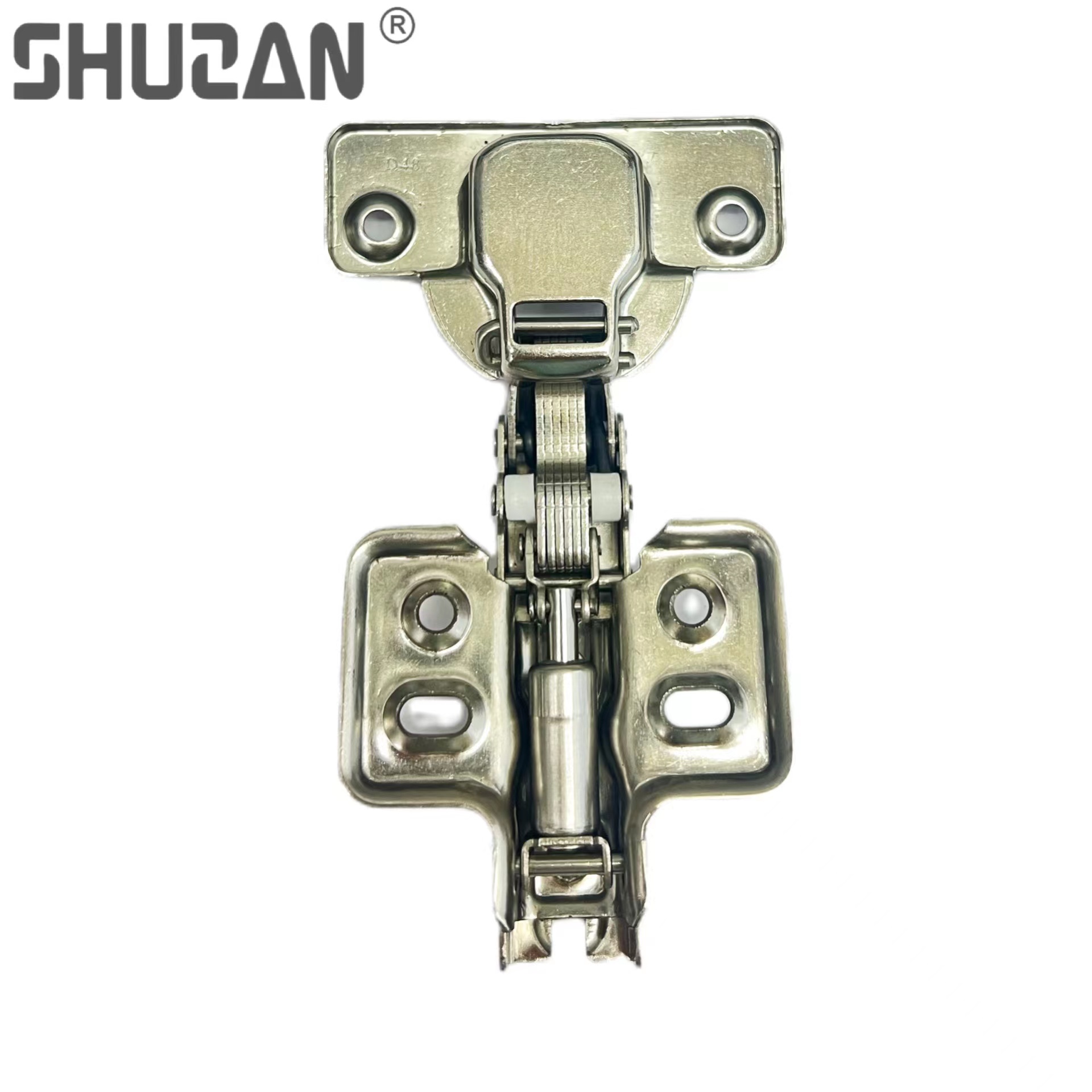 Manufacturer Direct Selling Shallow Cup Open End Fixed Hydraulic Hinge Cabinet Damping Hinge Quantity Is Preferable Application Scenario
