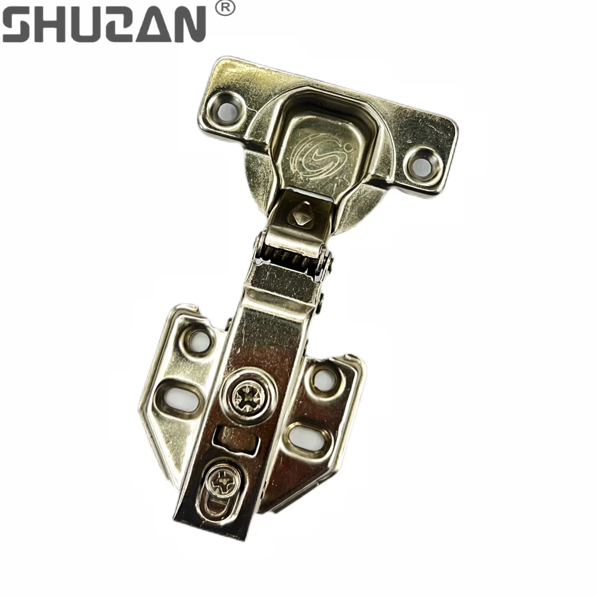 Hinged cabinet doors damped hydraulic cushioning springs fixed hinges stainless steel wardrobe hinges