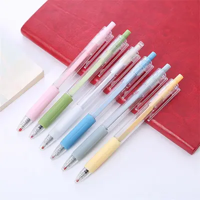 Morandi Neutral Pen Ins High Appearance Level Student Net Celebrity According To The Pen Black Core 0.5 No Print Style Student Pen Wholesale