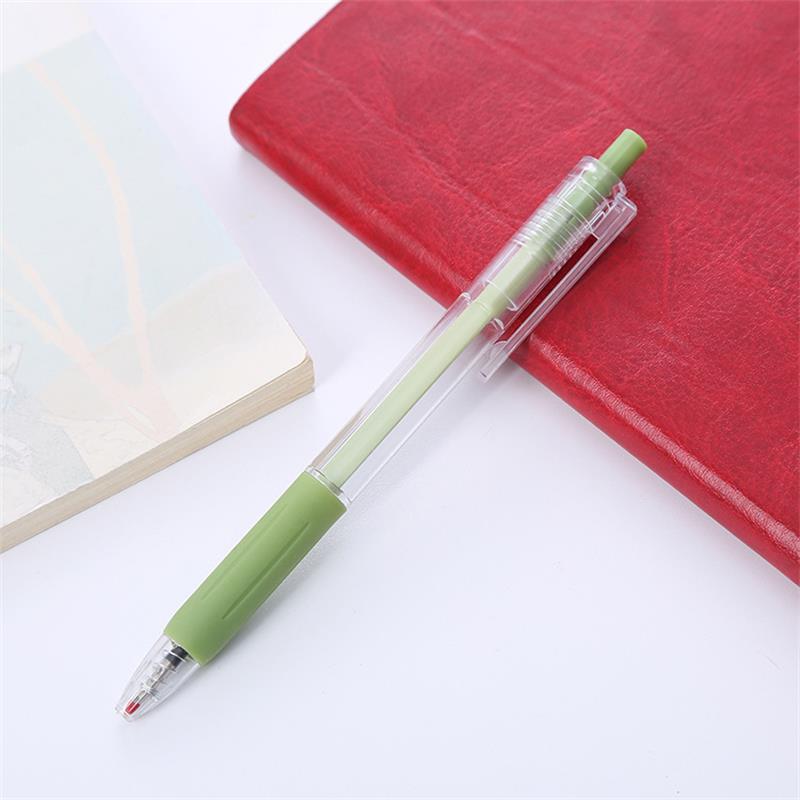 Morandi Neutral Pen Ins High Appearance Level Student Net Celebrity According To The Pen Black Core 0.5 No Print Style Student Pen Wholesale Specification drawing