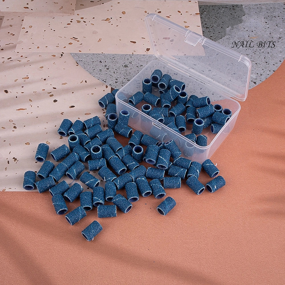 Nail polish sand ring grinding tools wood metal grinding polishing cylindrical grinding head grinding ring wholesale