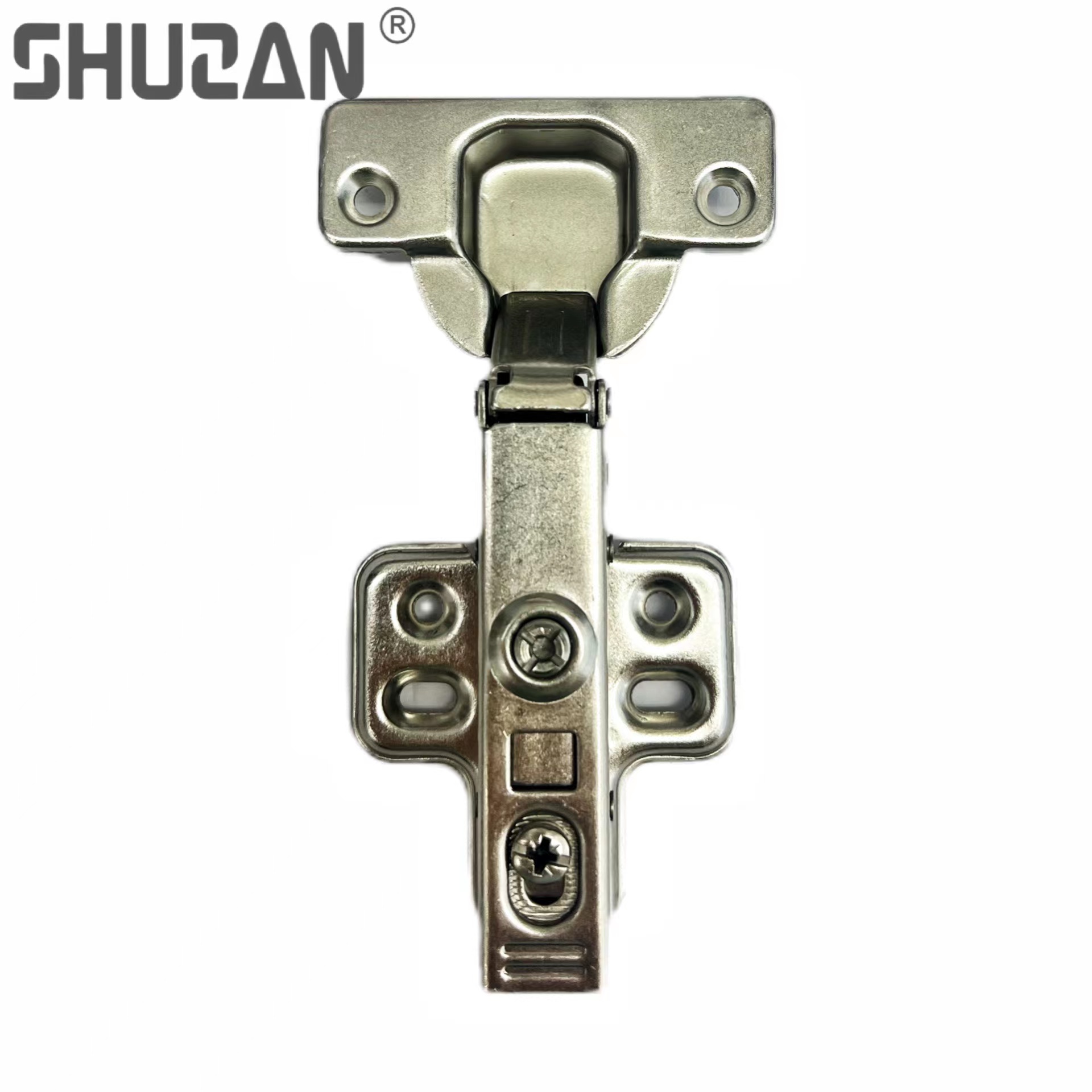 Hinged cabinet door damped hydraulic buffer full cover spring release hinge stainless steel wardrobe hinges