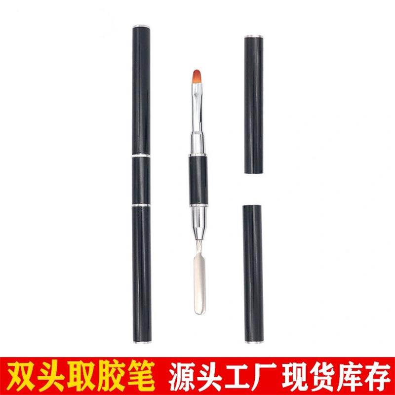 Nail glue pen double head quick extension glue pen light therapy pen engraving pen embowel pen tool