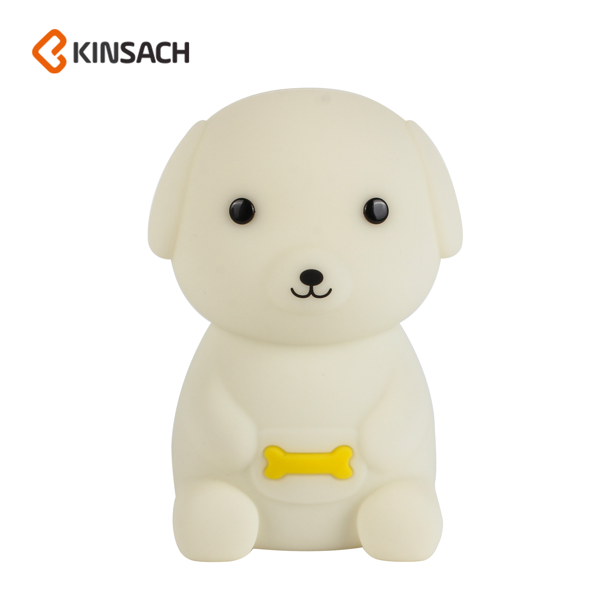 Silicone night light, creative light-sensing charging night light, human body sensing smart home wardrobe light