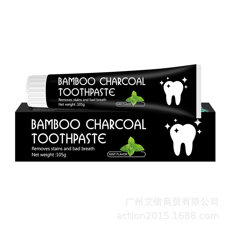 Coconut shell bamboo charcoal toothpaste