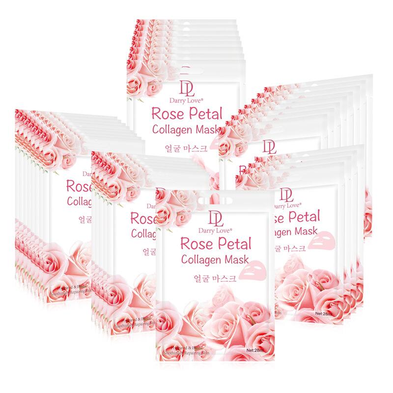 Foreign trade cross-border DARRY LOVE Rose mask Moisturizing Hydrating Repairing Mask fruit facial mask Application Scenario