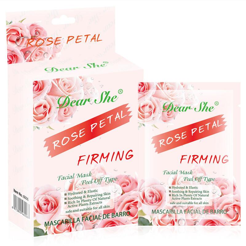 Dear She Cross-border Exclusive mud Mask for hydrating and moisturizing rose Mask Cream English export cleaning full figure