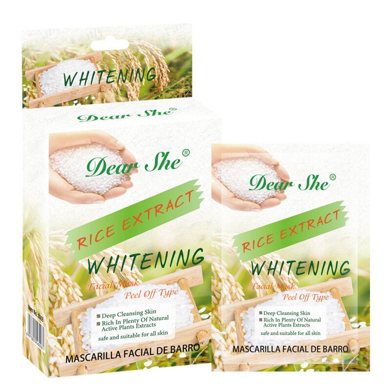 Dear She Rice Puree Mask Hydrates, moisturizes, nourishes and removes blackheads and acne. Amazon cross-border wholesale for foreign trade full figure