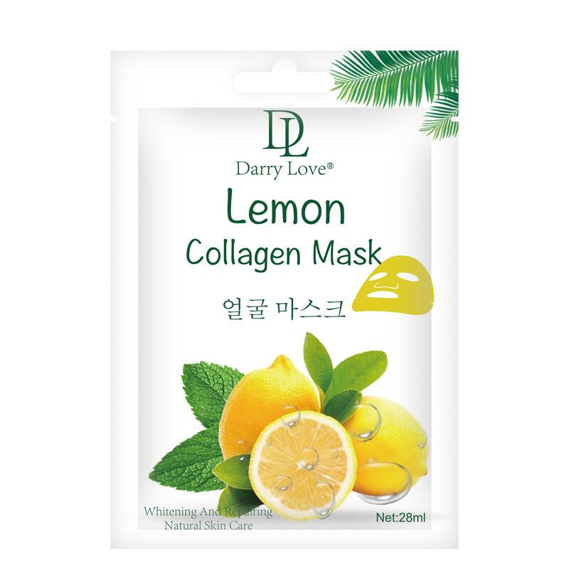 Cross-border DARRY LOVE Fresh Lemon Moisturizing facial mask Patch Amazon AliExpress full figure