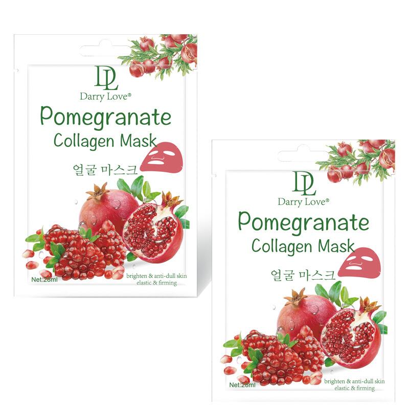 DARRY LOVE Pomegranate Hydrating mask Moisturizing Repairing Mask Shrinking Pores fruit facial mask full figure