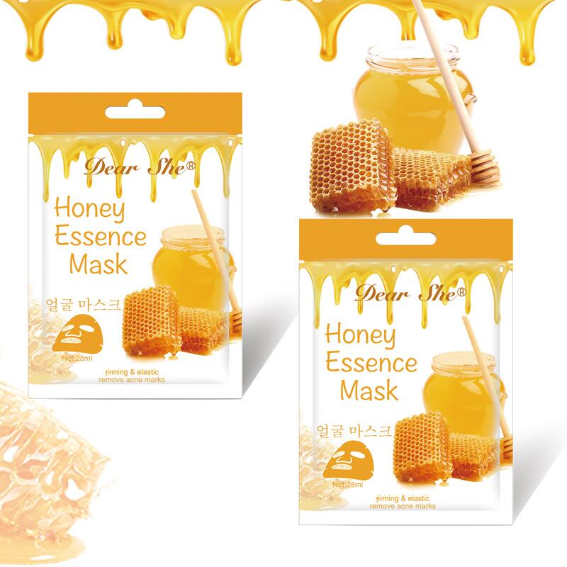 Honey Mask, cross-border fruit mask, hydrating and moisturizing mask patch, wholesale of Amazon Facial Mask for foreign trade full figure