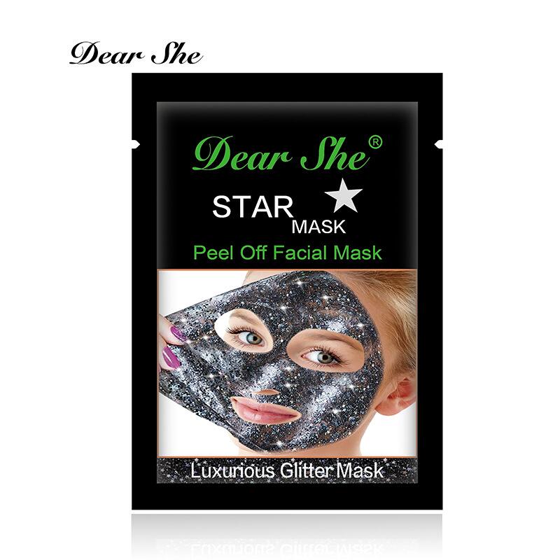 Cross-border wholesale Amazon Starry Sky peel-off mask hydrates, brightens complexion, softens and refines pores Specification drawing