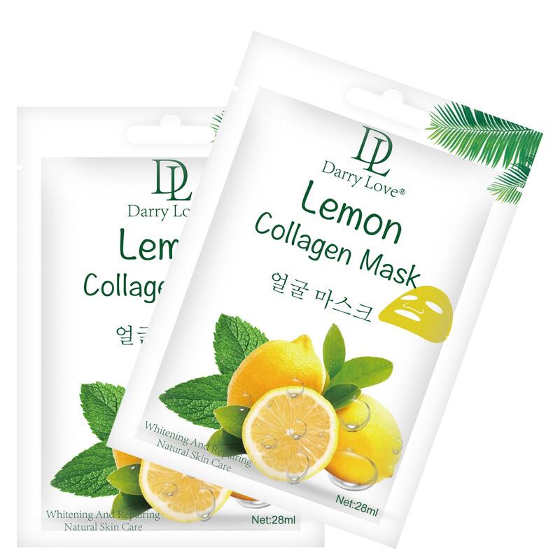 Cross-border DARRY LOVE Fresh Lemon Moisturizing facial mask Patch Amazon AliExpress Application Scenario