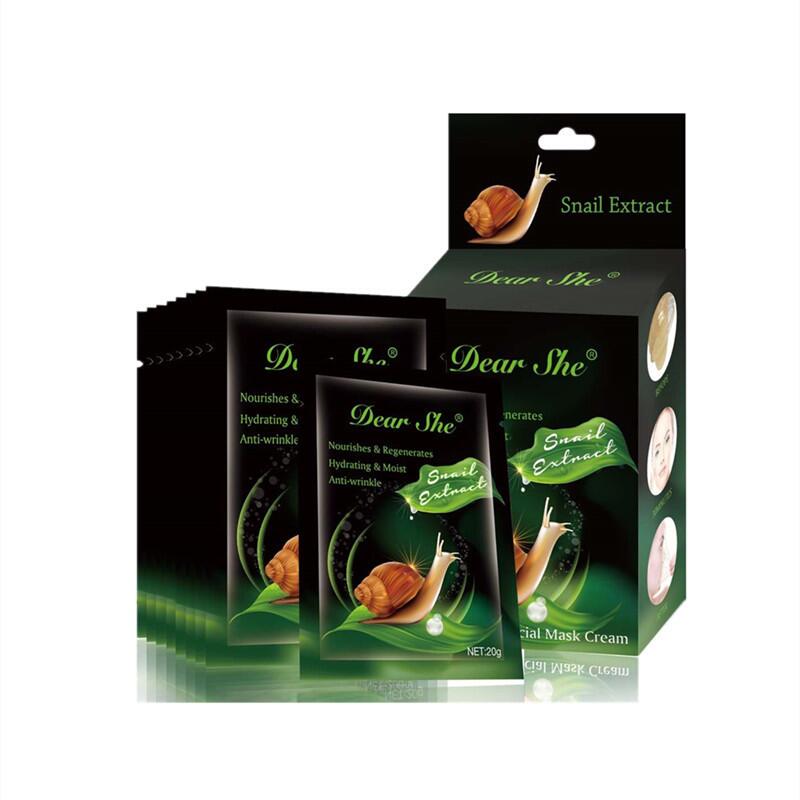 Dear She Snail Essence Blackhead Absorbing Mask Cross-border Wholesale Blackhead Pores full figure