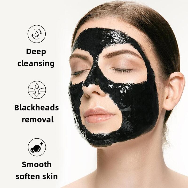 Dear She Cross-border Bamboo Charcoal Blackhead Mask Removes Blackheads and Acne, cleanses pores, face mask Peel-off Blackheads Item Picture