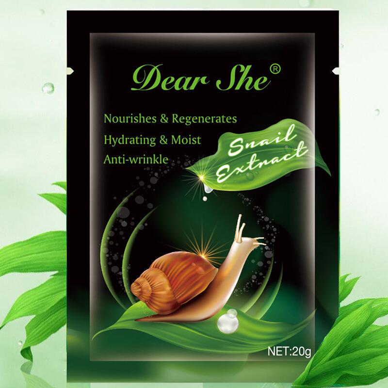 Dear She Snail Essence Blackhead Absorbing Mask Cross-border Wholesale Blackhead Pores details Picture