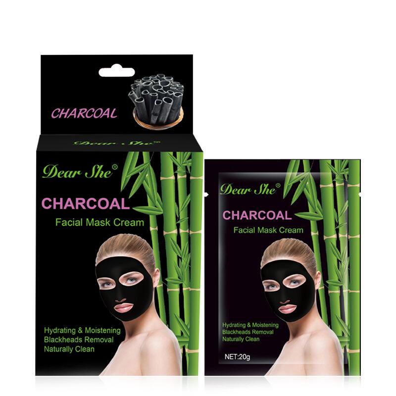 Dear She Cross-border Bamboo Charcoal Blackhead Mask Removes Blackheads and Acne, cleanses pores, face mask Peel-off Blackheads Application Scenario