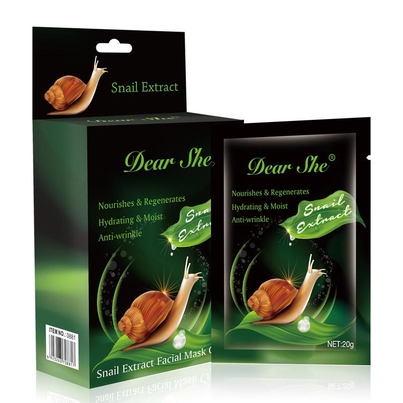 Dear She Snail Essence Blackhead Absorbing Mask Cross-border Wholesale Blackhead Pores Item Picture