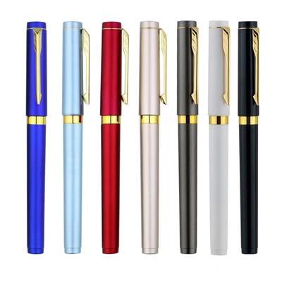 Neutral Pen Custom Logo Giant Can Write High-Grade Imitation Metal 0.7 Signature Pen Advertising Pen Gift Pen