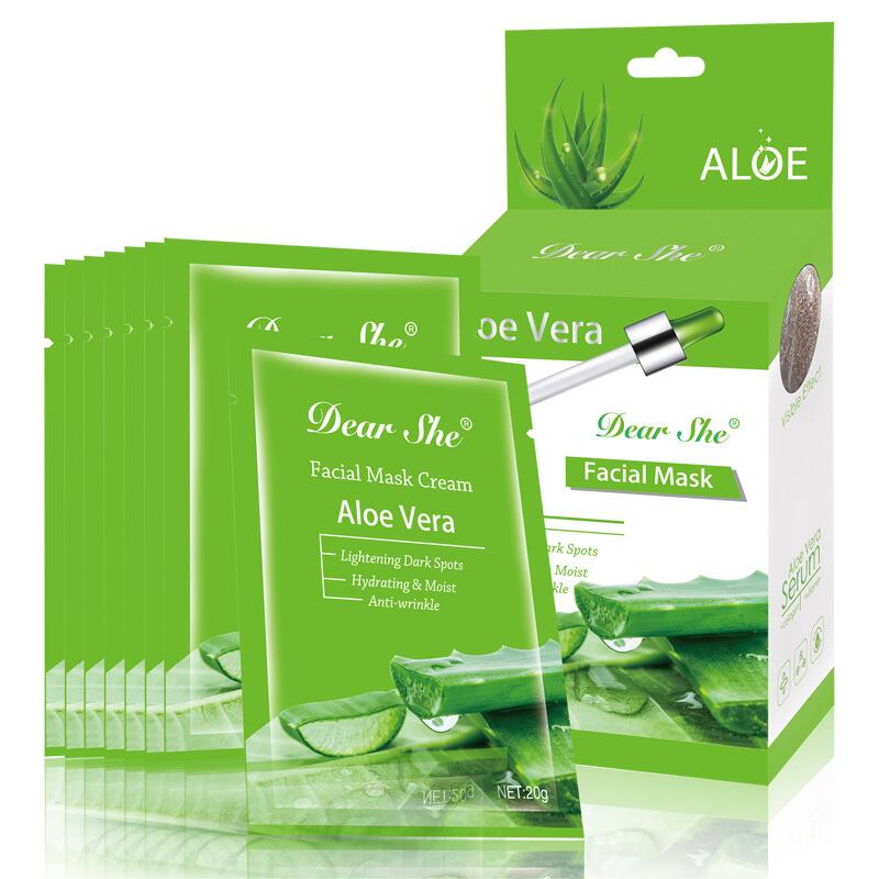 Dear She Aloe Vera Blackhead Mask Mineral Mud Acne and Blackhead Removal Nasal Mask full figure