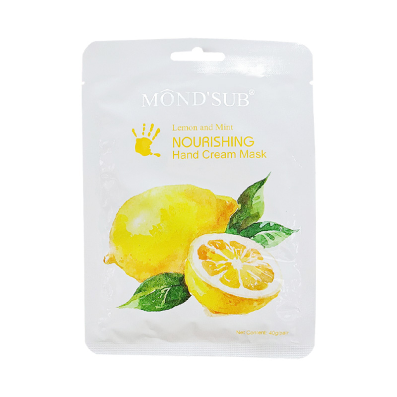 MONDSUB 柠檬滋养保湿手膜 淡化手部细纹  手部护理 