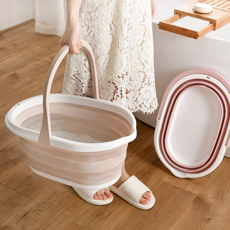 Foldable mop bucket for foreign trade