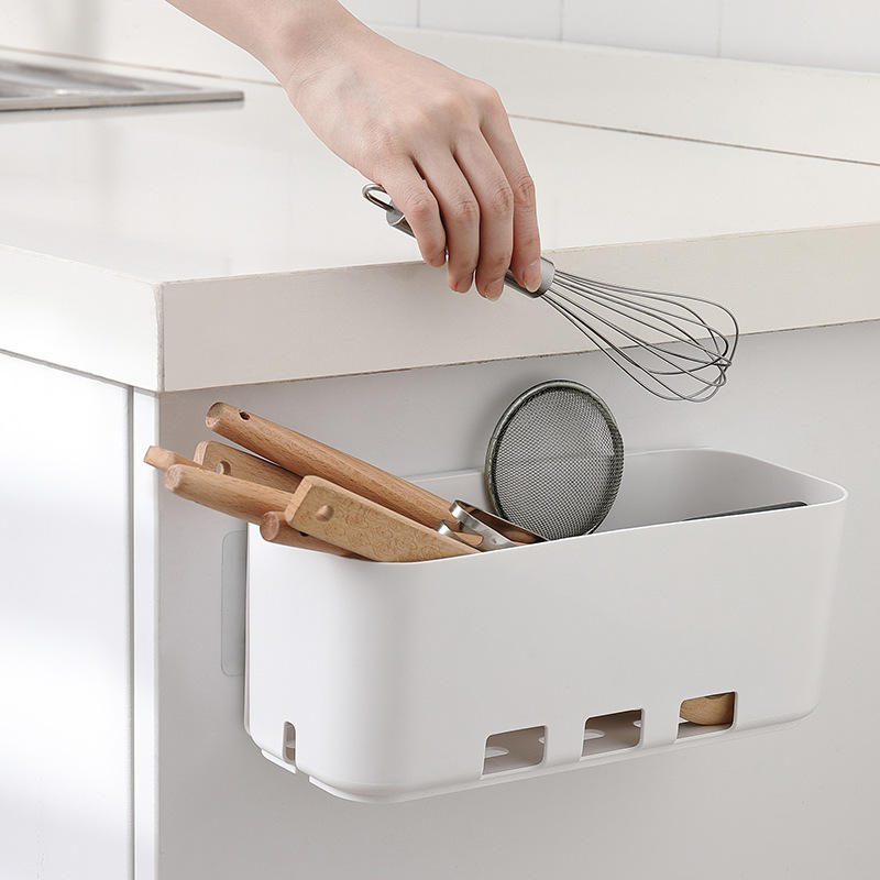 Kitchen cabinets retractable drawer storage shelf