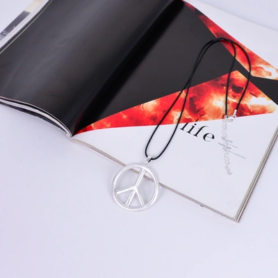 2022 fashion necklace European and American elements symbol sweater chain long necklace for women necklace thumbnail