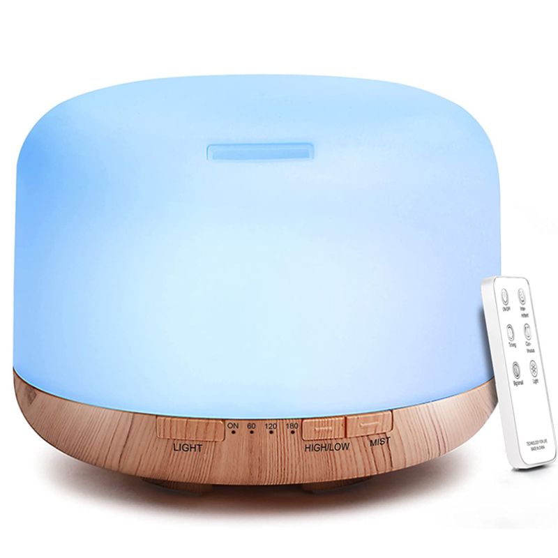 Source factory air purification, humidification, aroma diffuser, spray aroma diffuser, atmosphere night light, household cross-border aroma diffuser in stock