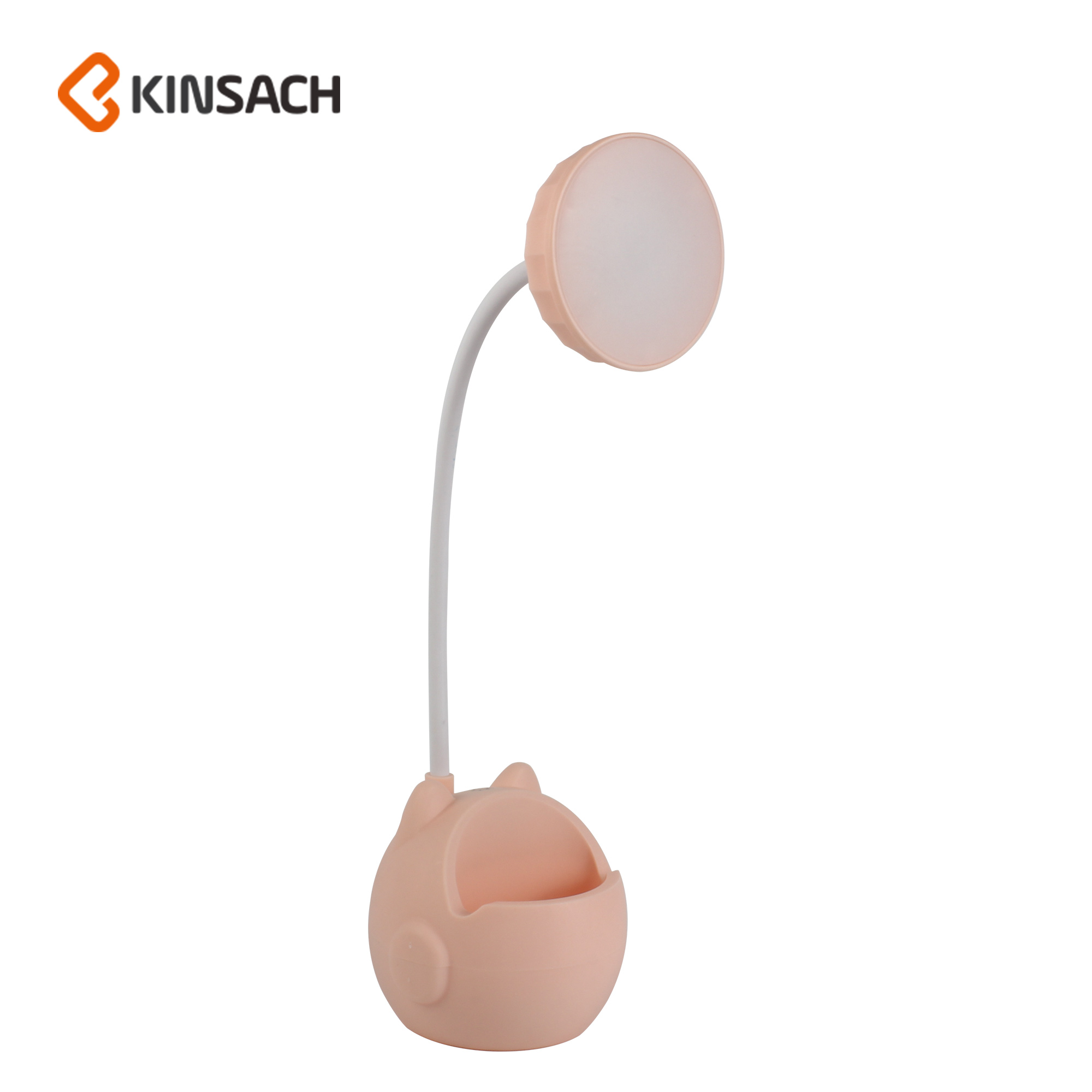 Folding desk lamp, LED children's eye-protecting learning rechargeable desk lamp, college student dormitory plug-in bedroom bedside lamp